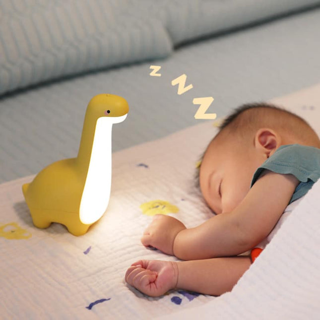 Lampka nocna dla dzieci dinozaur długoszyi