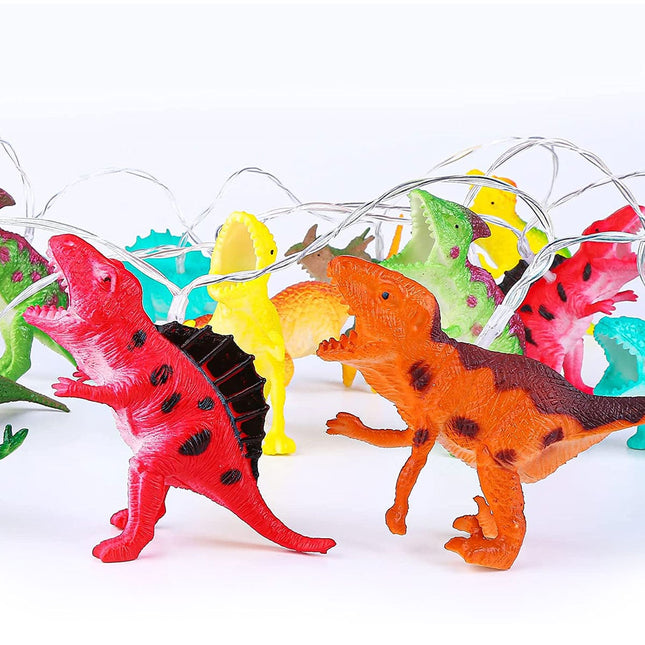 Girlanda świetlna LED z dinozaurami 10szt