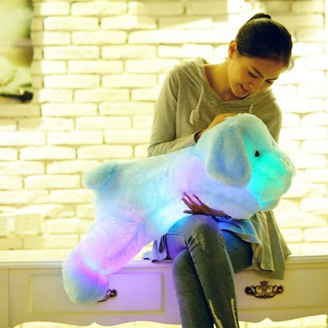 Pluszowa lampka nocna piesek dla dzieci