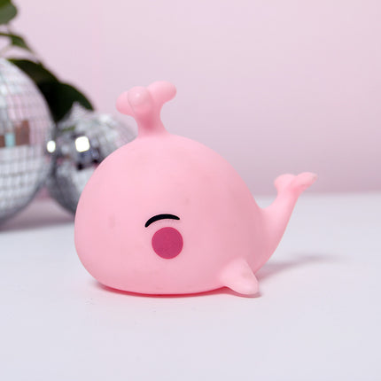 Silikonowa lampka wieloryb zmieniająca kolory