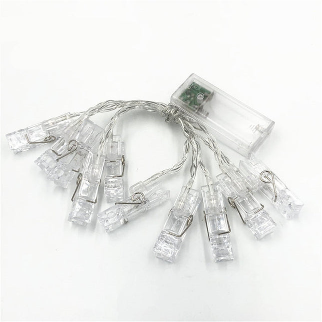 Girlanda świetlna LED z klipsami na zdjęcia