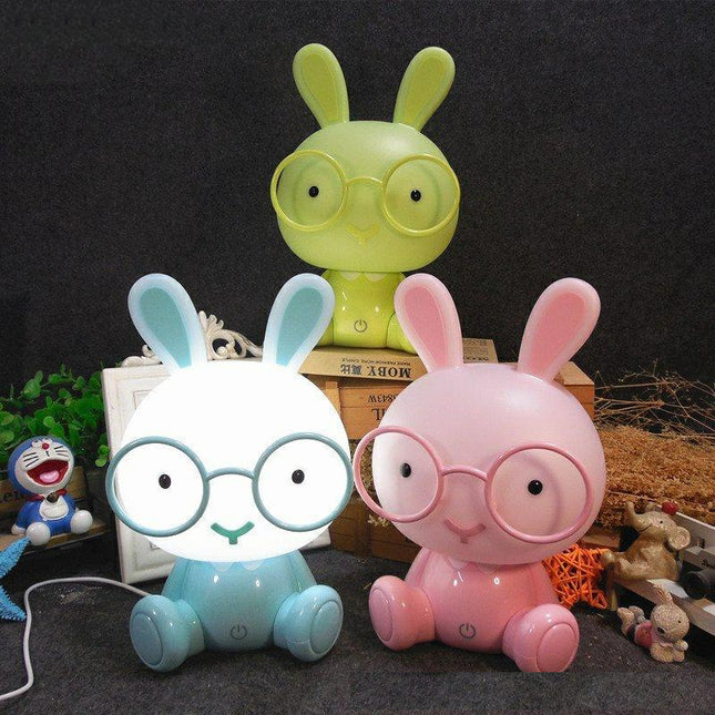 Dotykowa lampka nocna królik dla niemowląt