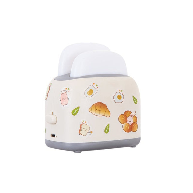 Lampka nocna LED toster ładowana na USB