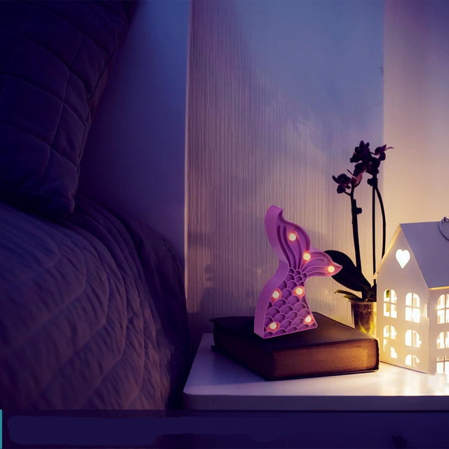 Lampka dekoracyjna LED ogon syreny