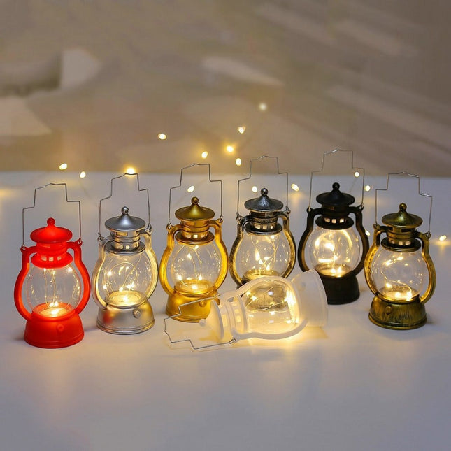 Dekoracyjna lampka nocna LED w stylu retro