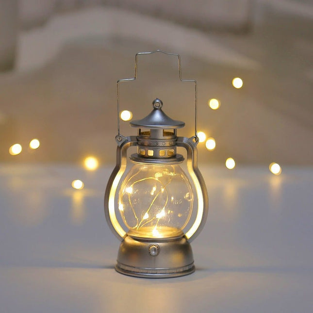 Dekoracyjna lampka nocna LED w stylu retro