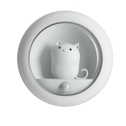 Lampka LED kotek z czujnikiem ruchu