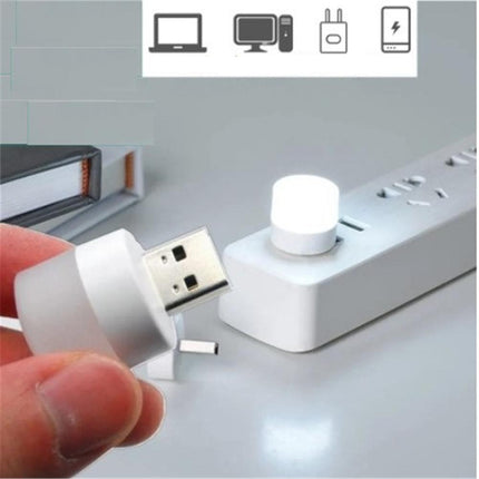 Mini przenośna lampka nocna LED USB