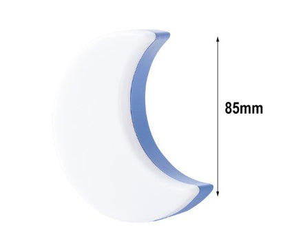 Żółta lampka nocna do kontaktu księżyc