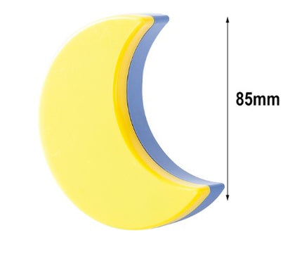 Żółta lampka nocna do kontaktu księżyc