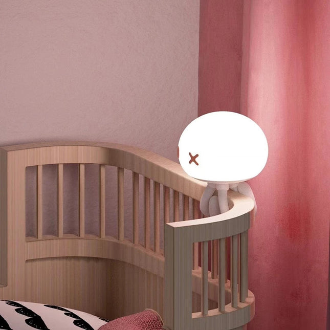 Silikonowa lampka nocna LED w kształcie meduzy