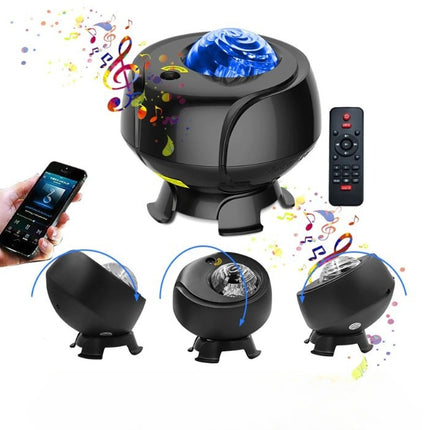 Projektor gwiazd galaktyka z głośnikiem Bluetooth