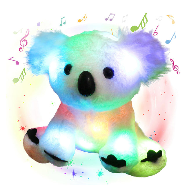 Pluszowa muzyczna lampka nocna miś koala
