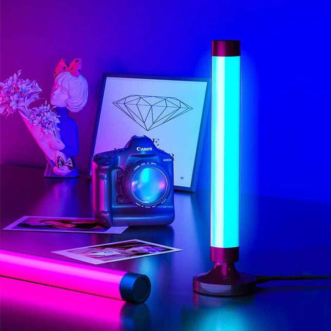Kolorowa lampka nocna LED tuba neonowa