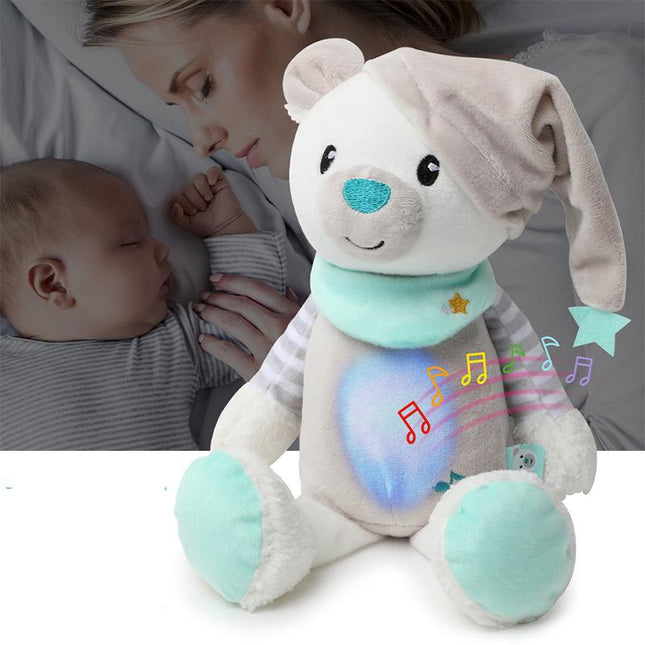 Pluszowa lampka nocna dla dzieci miś