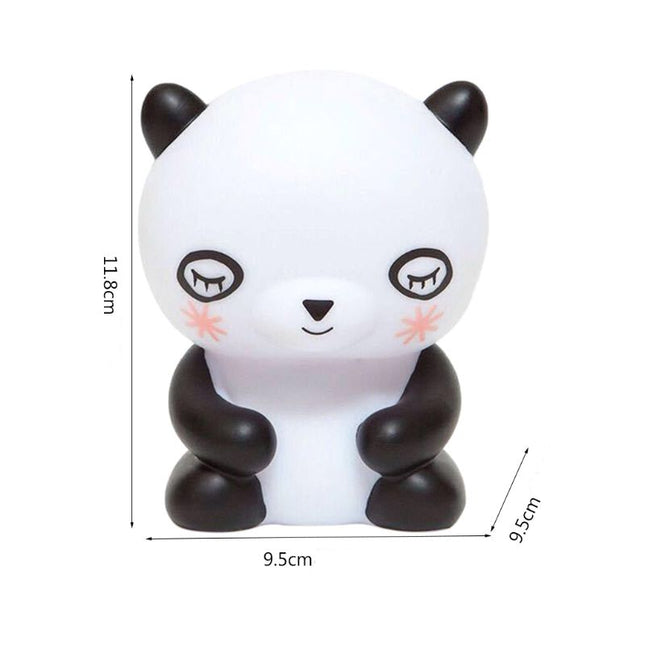 Silikonowa lampka nocna miś dla niemowląt