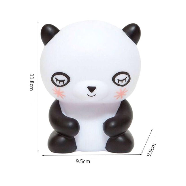 Silikonowa lampka nocna miś dla niemowląt