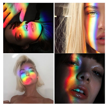 Lampka nocna z projektorem tęczy LED