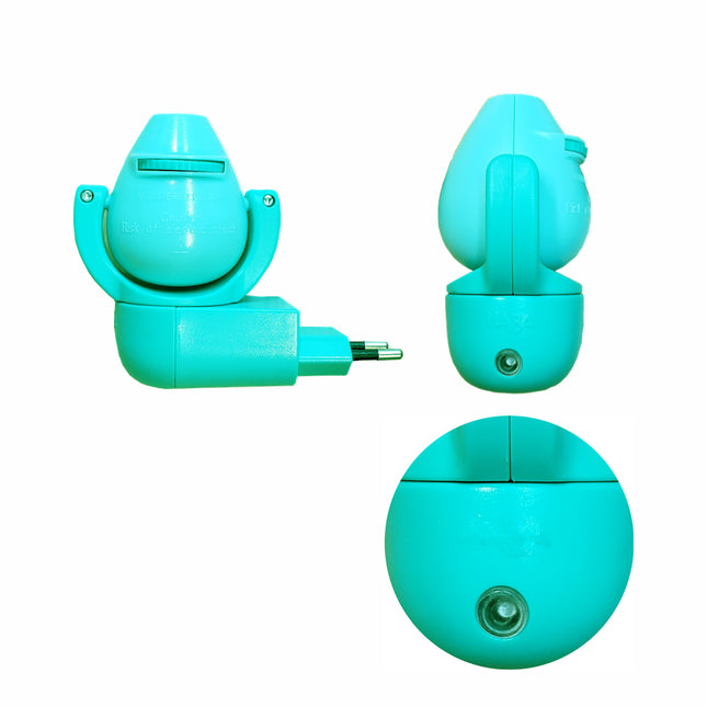 Lampka nocna z projektorem obrazków do kontaktu