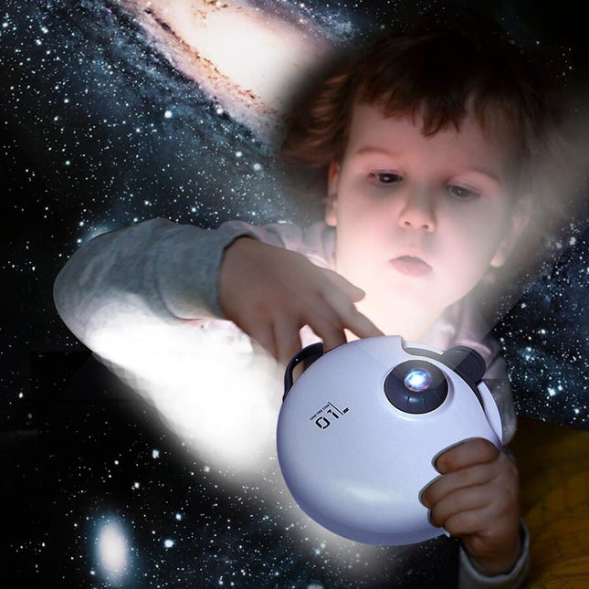 Przenośny projektor gwiazd HD lampka nocna