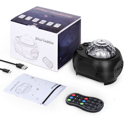Projektor gwiazd z głośnikiem Bluetooth