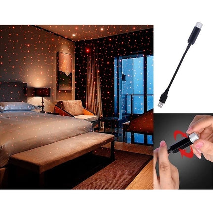 Kieszonkowy projektor gwiazd USB do samochodu