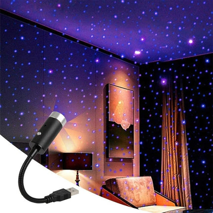 Kieszonkowy projektor gwiazd USB do samochodu
