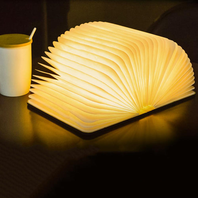 Składana lampka książka LED ładowana USB