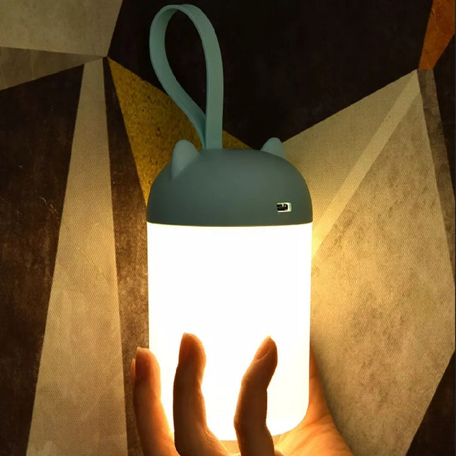 Przenośna lampka nocna LED ładowana USB