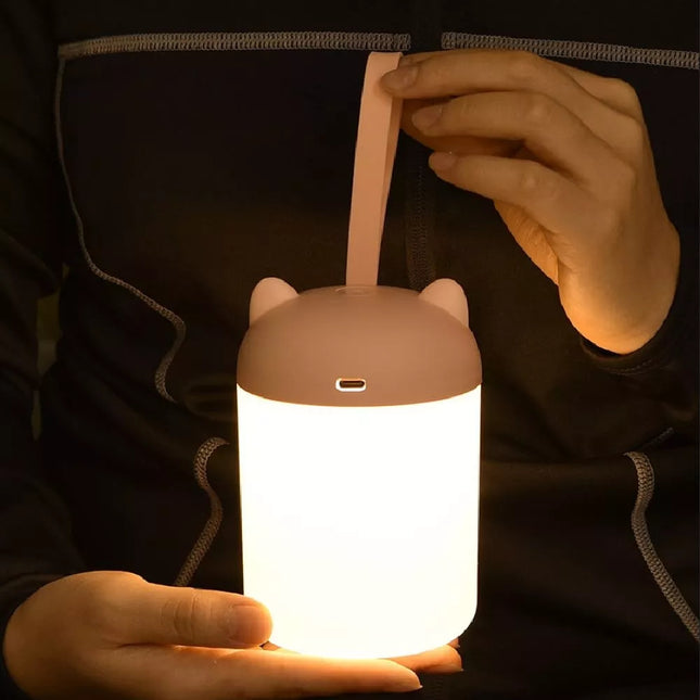 Przenośna lampka nocna LED ładowana USB