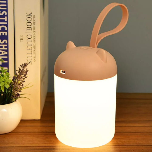 Przenośna lampka nocna LED ładowana USB