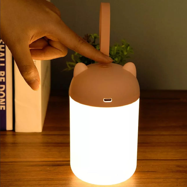 Przenośna lampka nocna LED ładowana USB