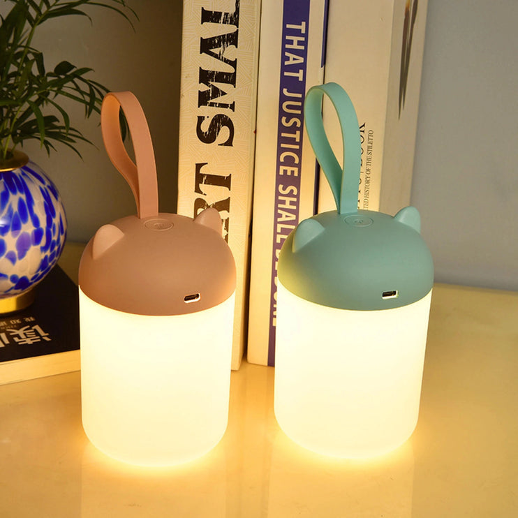 Przenośna lampka nocna LED ładowana USB