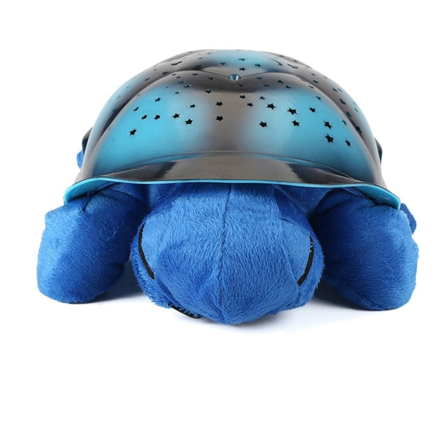 Lampka nocna żółw projektor gwiazd dla dzieci